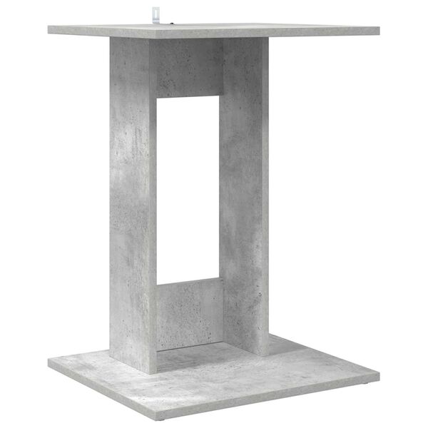 vidaXL Sidetabell Betonggr&aring; 45 x 40 x 62,5 cm Konstruert tre
