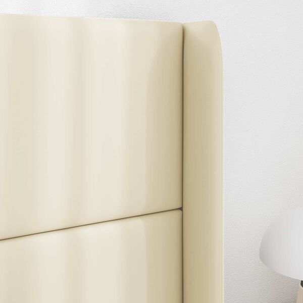 vidaXL Hodegjerde &Oslash;re Krem 80 x 16 x 4 cm PVC