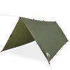 vidaXL Campingpresenning olivengr&oslash;nn 366x306 cm vanntett