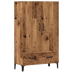 vidaXL Highboard gammelt tre 70x31x115 cm konstruert tre
