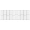 vidaXL Gabion med topp- og bunndekke galvanisert st&aring;l 600x30x200 cm