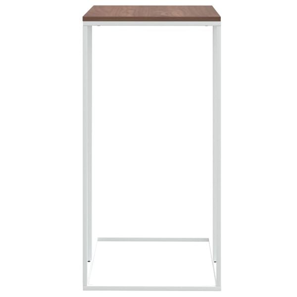 vidaXL Sidebord hvit 40x30x59 cm konstruert tre