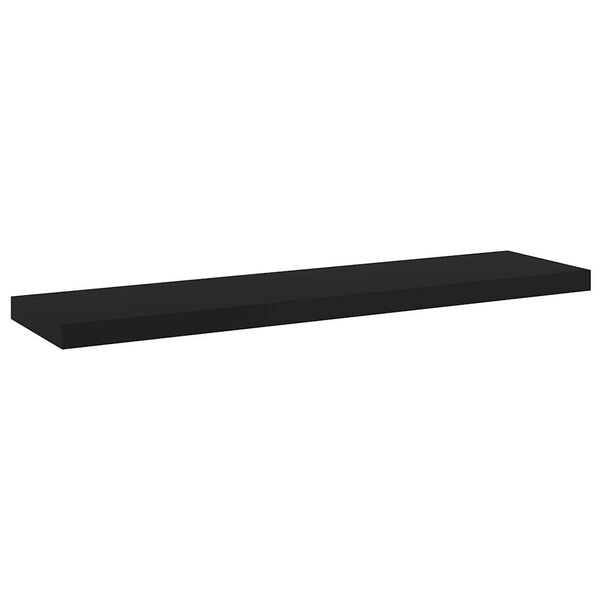 vidaXL Hylleplater 8 stk svart 40x10x1,5 cm konstruert tre