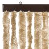 vidaXL Fluegardin beige 100x230 cm chenille
