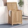 vidaXL Skittent&oslash;yskurv 50x35x60 cm heltre teak