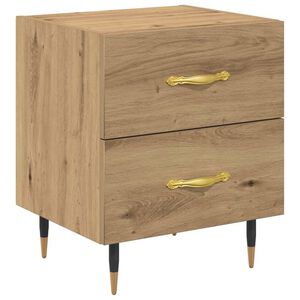 vidaXL Nattbordskap Artisan Eik 40 x 35 x 47,5 cm Konstruert tre