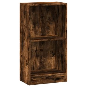 vidaXL Bokhylle r&oslash;kt eik 40x24x76 cm konstruert tre