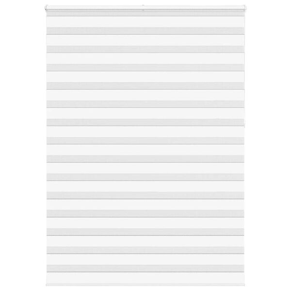 vidaXL Sebragardin hvit 155x230 cm stoff bredde 150,9 cm polyester