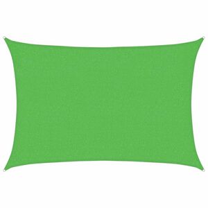 vidaXL Solseil 160 g/m&sup2; lysegr&oslash;nn 2x2,5 m HDPE