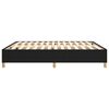 vidaXL Boxspring-sengeramme boksfj&aelig;r svart 180x200 cm Super King stoff