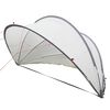 vidaXL Poolkuppel 405 x 405 x 192 cm 185T polyester med PU-belegg