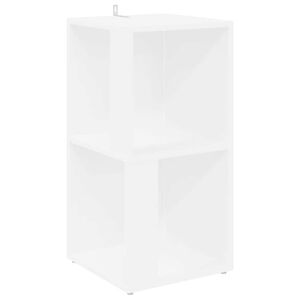 vidaXL Hj&oslash;rneskap hvit 33x33x67 cm konstruert tre