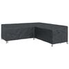 vidaXL M&oslash;belbeskyttelse Svart 255 x 255 x 80 cm 600D Oxford stoff