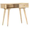 vidaXL Konsollbord 90x45x75 cm heltre mango