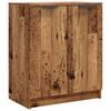 vidaXL Skoskap gammelt tre 59x35x70 cm konstruert tre