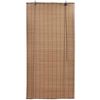 vidaXL Rullegardin bambus 140x220 cm brun