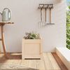 vidaXL Plantekasse 31x31x31 cm heltre furu