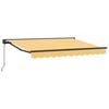 vidaXL Manuell utskiftbar markise sand 5 &times; 3,5 m