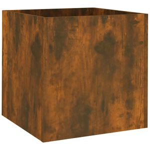 vidaXL Plantekasse r&oslash;kt eik 40x40x40 cm konstruert tre