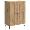 vidaXL Serviesskap Artisan eik 66 x 34,5 x 90 cm Konstruert tre