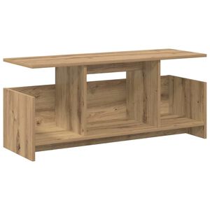 vidaXL TV-benk Artisan Eik 102 x 35 x 45 cm Konstruert tre