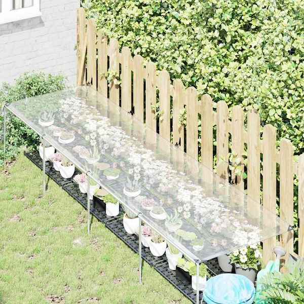 vidaXL Plantetrekk med maljer 1x4 m polyetylen