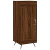 vidaXL Skjenk brun eik 34,5x34x90 cm konstruert tre