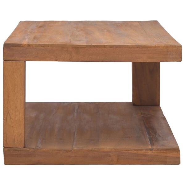 vidaXL Salongbord 90x50x35 cm heltre teak