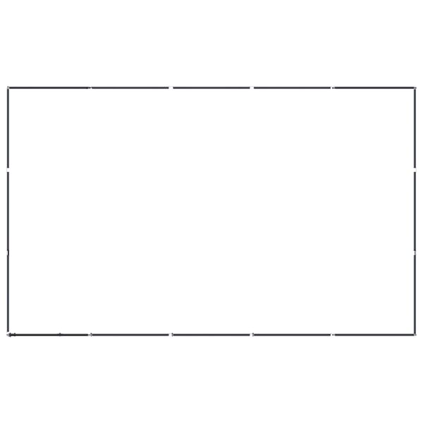 vidaXL Utend&oslash;rs hundeg&aring;rd st&aring;l 13,82 m&sup2;