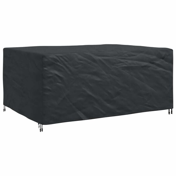 vidaXL M&oslash;belbeskyttelse Ensfarget Svart 240 x 160 x 100 cm 600D