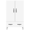 vidaXL Highboard hvit 69,5x31x115 cm konstruert tre