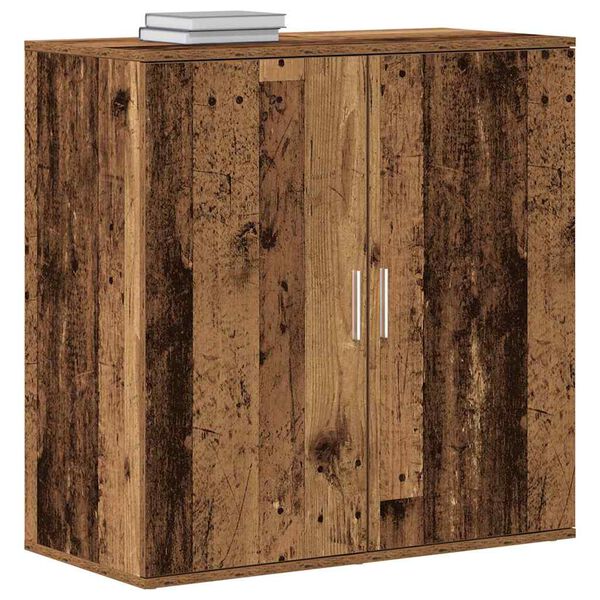 vidaXL Serviesskap Gammelt tre 79 x 38 x 80 cm Konstruert tre