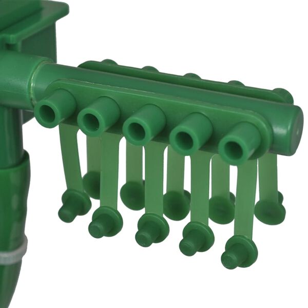 Automatisk vanningssystem med sprinkler og timer