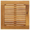 vidaXL Utebord Naturlig og gr&aring; 45 x 45 x 38 cm Solid akasietre