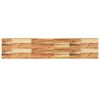 vidaXL Bordplate 120x30x4 cm rektangul&aelig;r heltre akasie