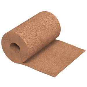 vidaXL Korkrull Brun 500 x 50 x 0,8 cm Kork
