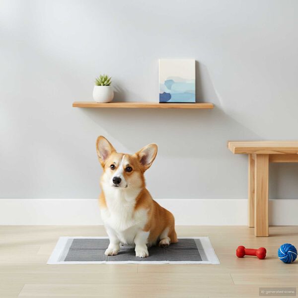 vidaXL Treningspad for kj&aelig;ledyr Ensfarget 100 pcs 90 x 60 cm