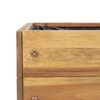 vidaXL Hevet plantekasse 50x40x45 cm heltre akasie