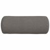 vidaXL Bolster puter 2 pcs Lysegrå Ø 15 x 40 cm Corduroy stoff