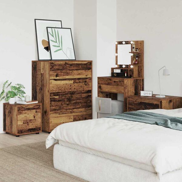 vidaXL Baderomsskap Gamle tre 40,5 x 40 x 44 cm Konstruert tre