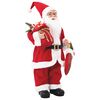 vidaXL Julenissefigur R&oslash;d 46 cm Polyester