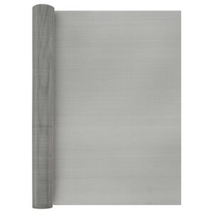 vidaXL Maskeskjerm 60 x 2000 cm 60 Mesh Rustfritt st&aring;l 201 S&oslash;lv