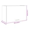 vidaXL Hengende skap "Lyon" sonoma eik 60x31x40 cm sponplate