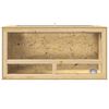 vidaXL Terrarium Brun 100 x 50 x 50 cm OSB