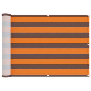 vidaXL Balkong Skjerm 75 x 200 cm Oxford Stoff Rektangul&aelig;r