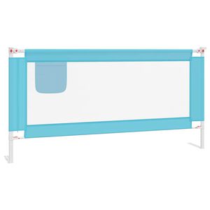 vidaXL Sengehest sm&aring;barn bl&aring; 180x25 cm stoff
