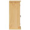 vidaXL Baderomsskap Corona 45x27x64,5 cm heltre furu
