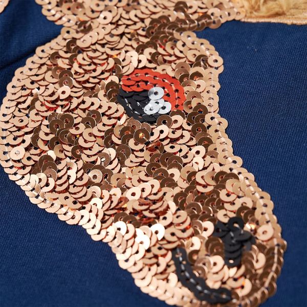 Barnegenser marineblå 128