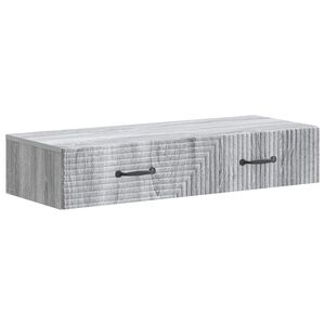 vidaXL Vegghengt Sidebord 87,5 x 34,5 x 17 cm Konstruert tre
