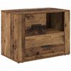 vidaXL Nattbordskap Gammelt tre 35 x 60 x 50 cm Konstruert tre